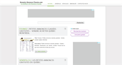 Desktop Screenshot of annuaire-annonces-classees.com